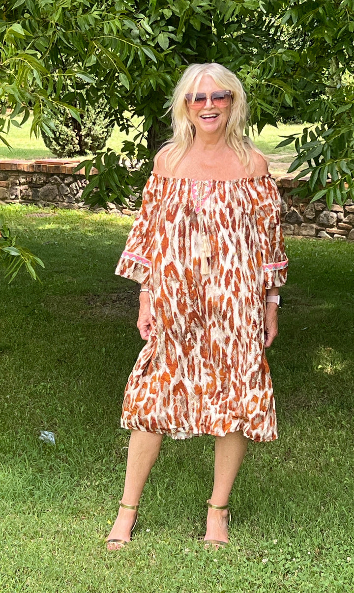 Oversized Boho Tunic