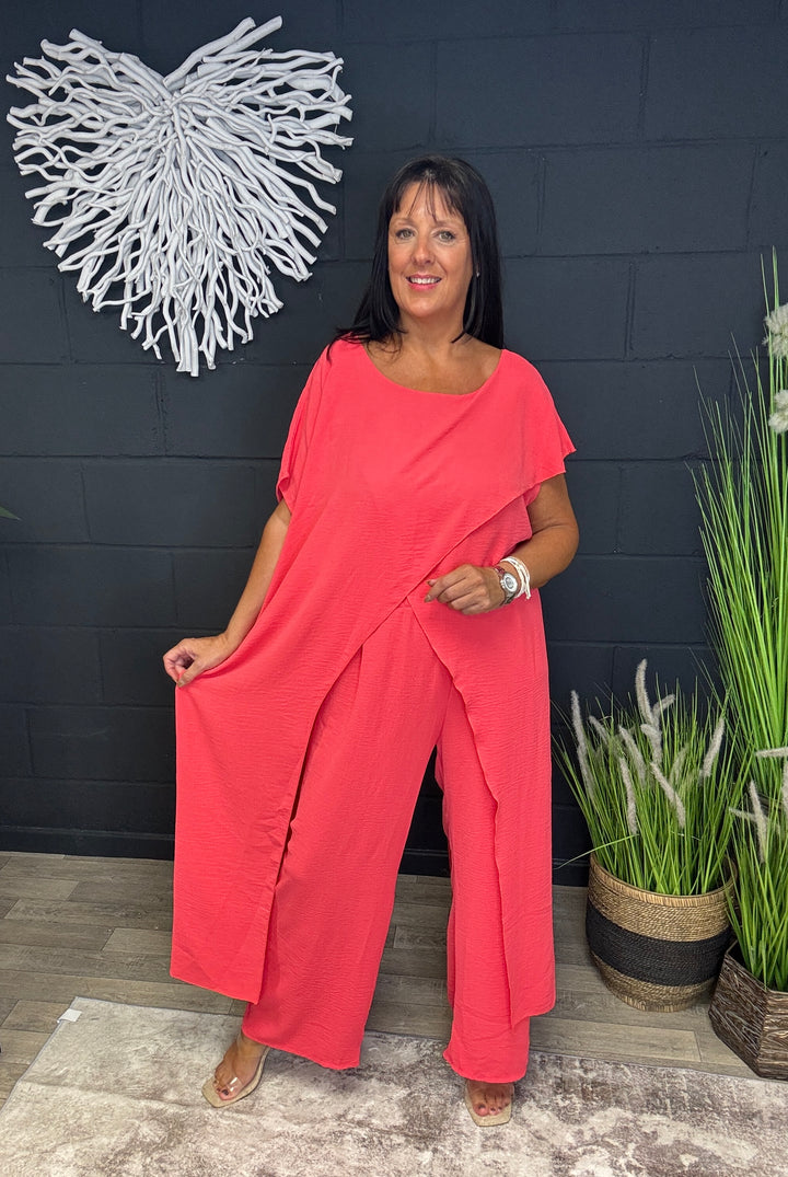 Odessa Co-Ord Coral