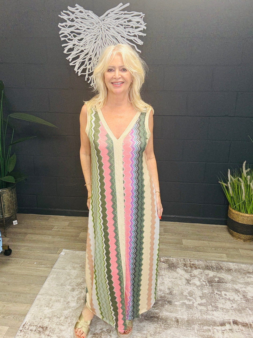 Zizi Maxi Dress Pink
