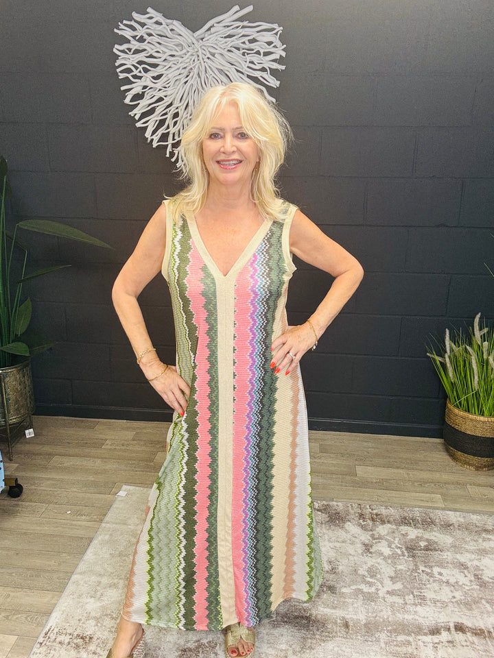 Zizi Maxi Dress Pink