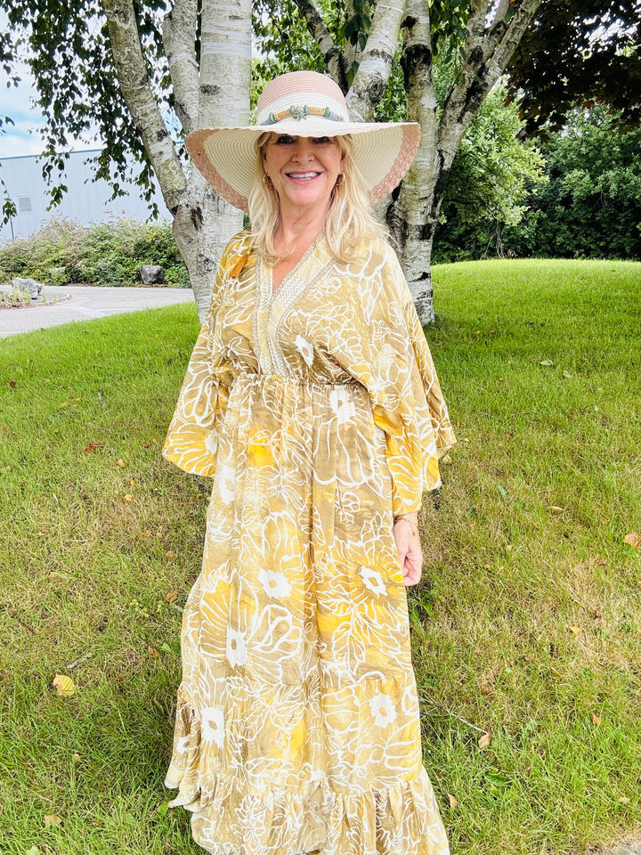 Samaya  Maxi Dress Gold