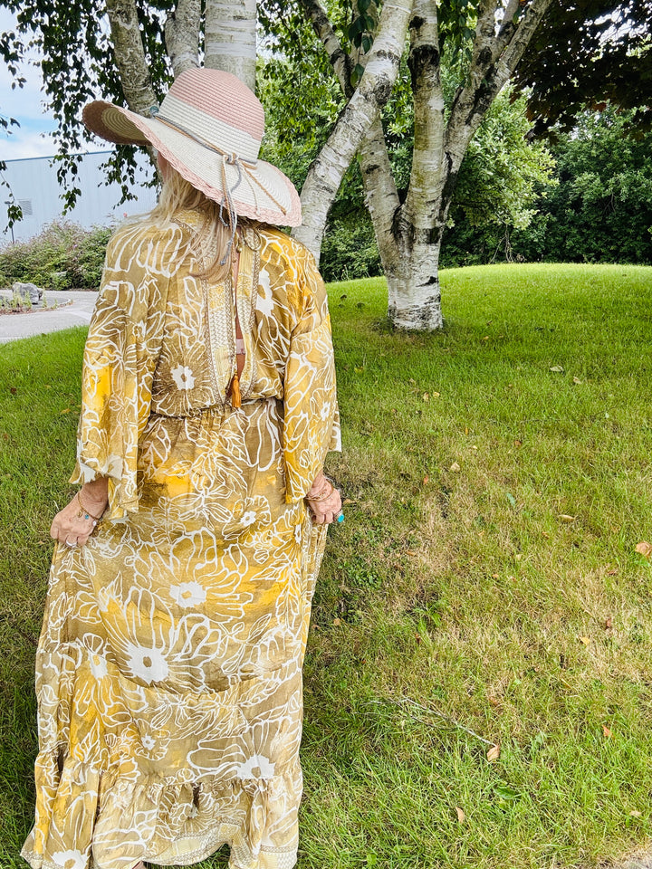 Samaya  Maxi Dress Gold