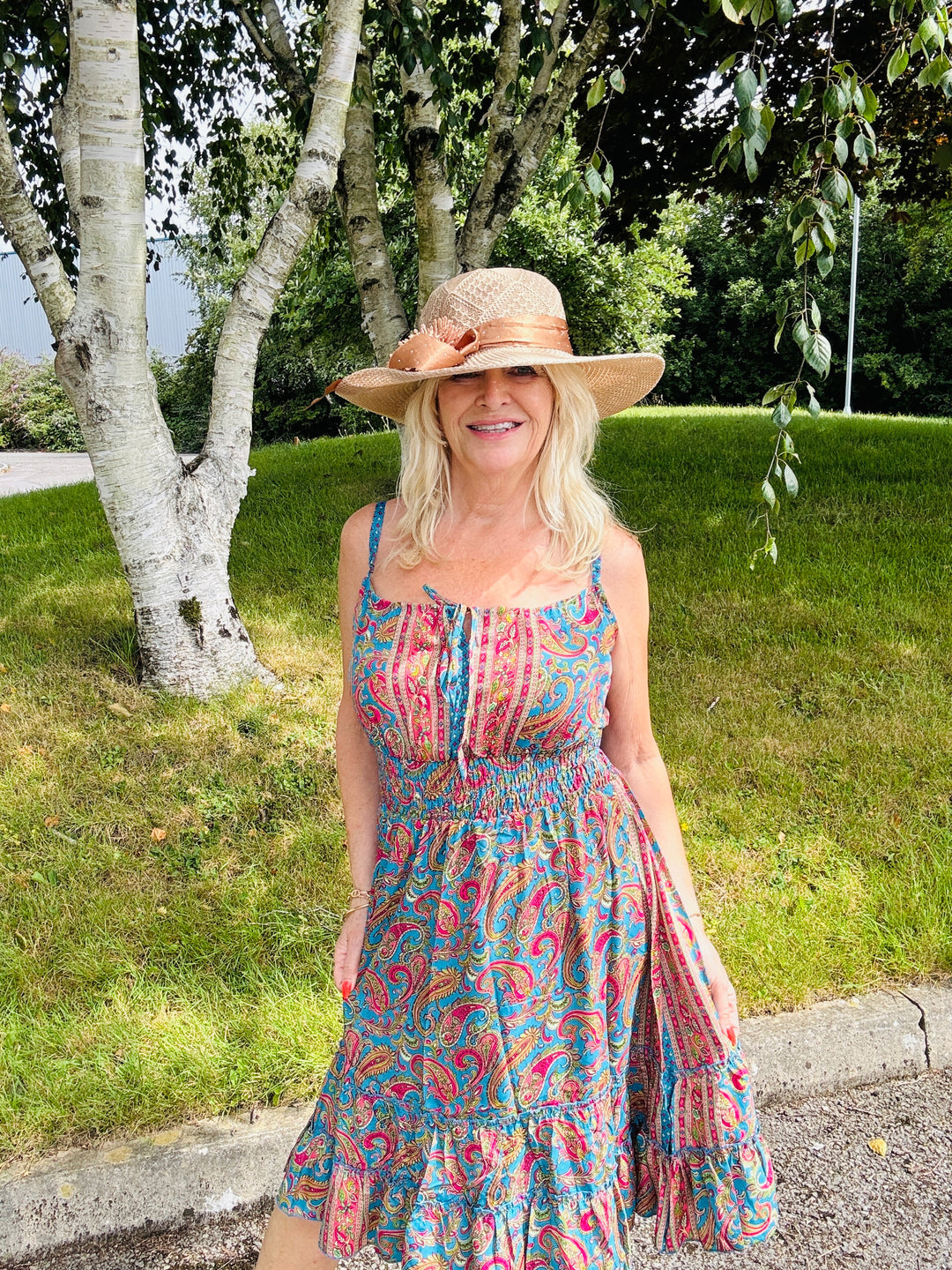 Niki Short Dress Teal