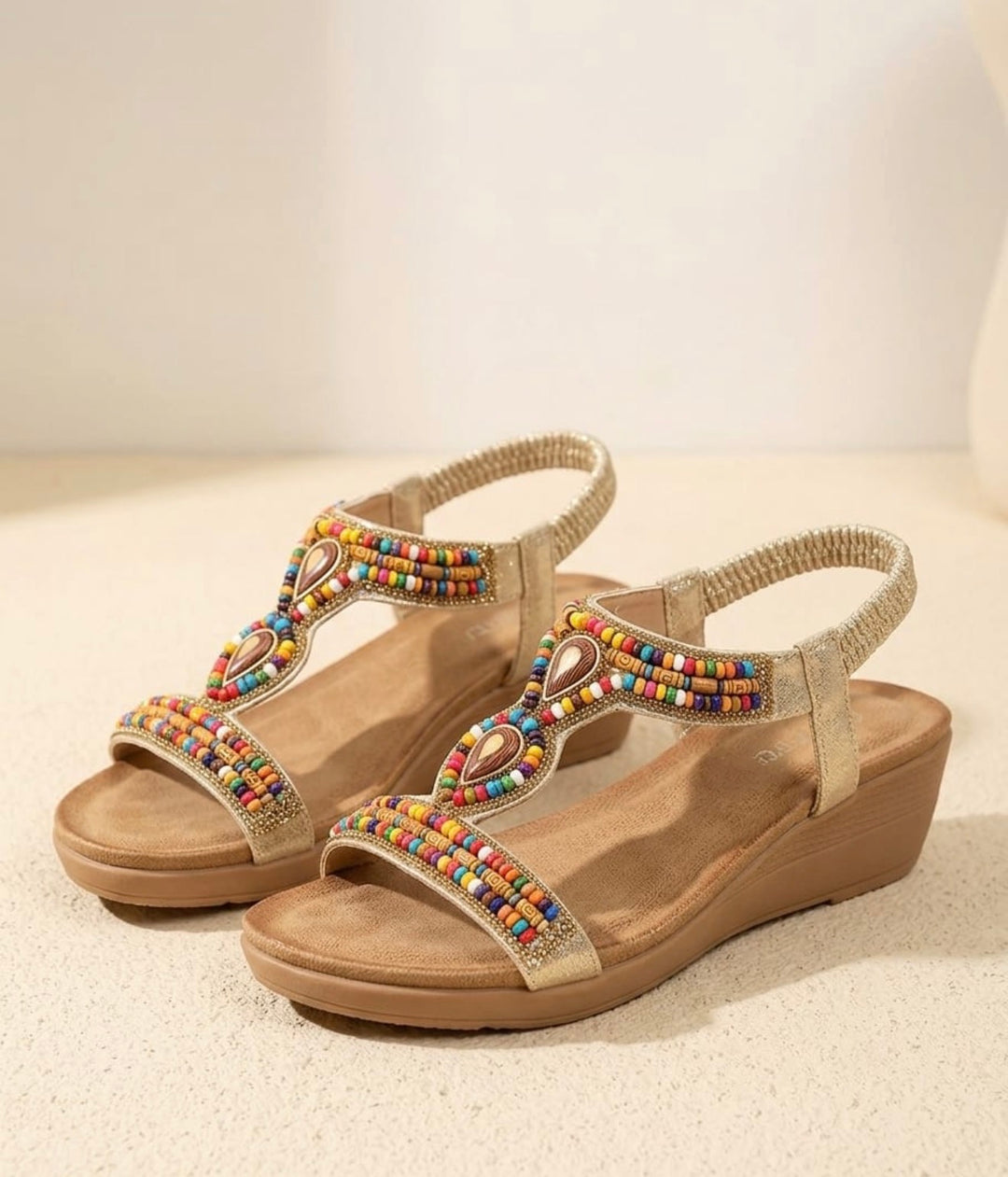 Aliza Bohemian Wedge Sandals