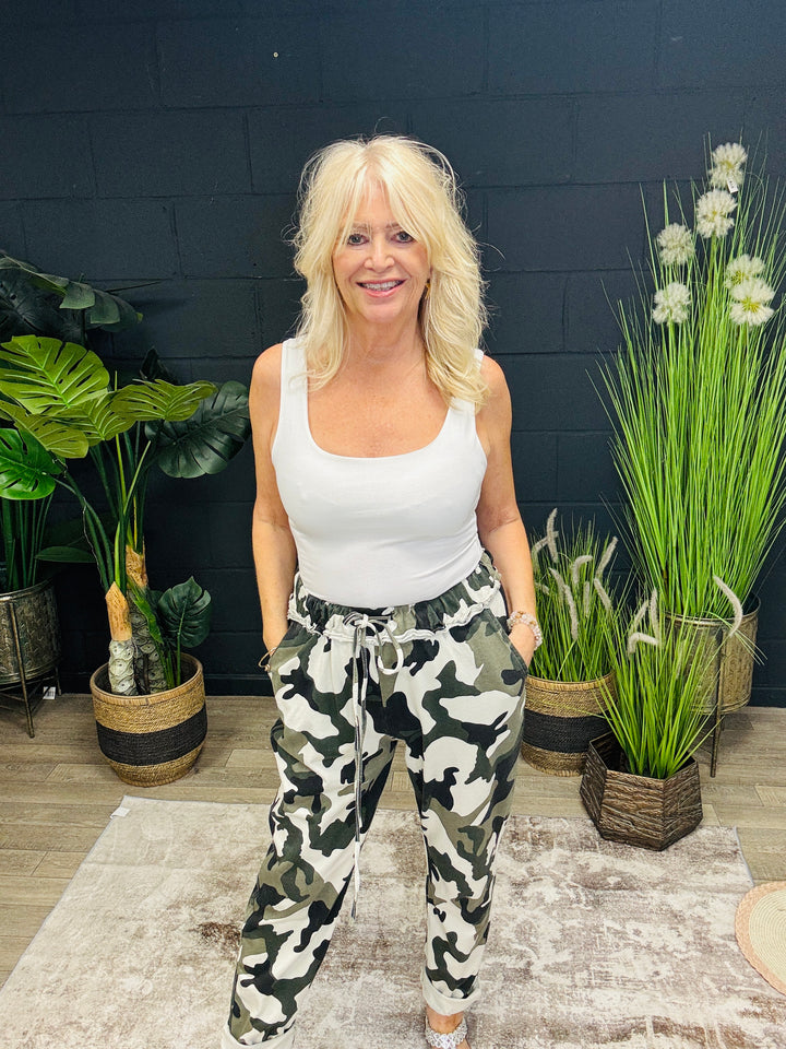Vivienne Camo Trousers