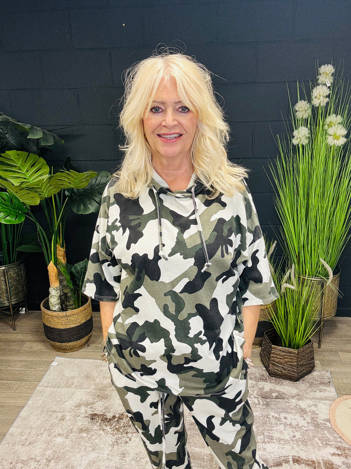 Vivienne Camo Top