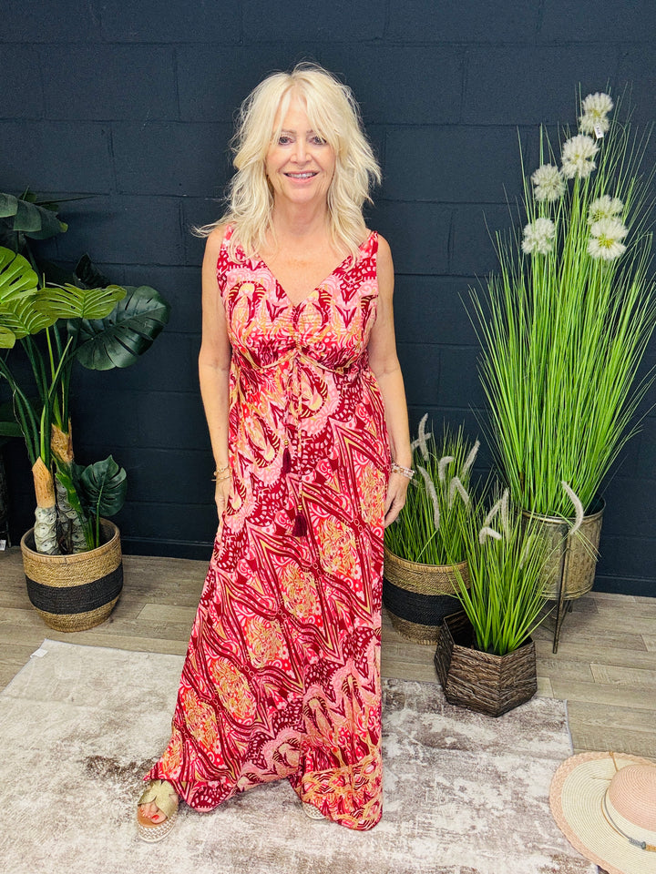 Zyana Maxi Dress Plum