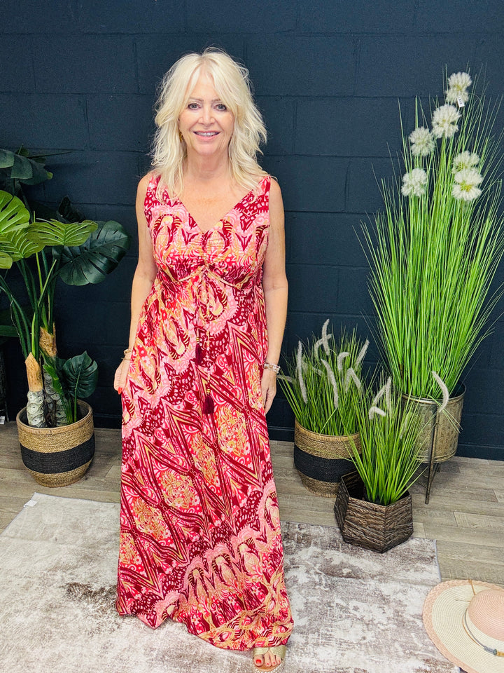 Zyana Maxi Dress Plum