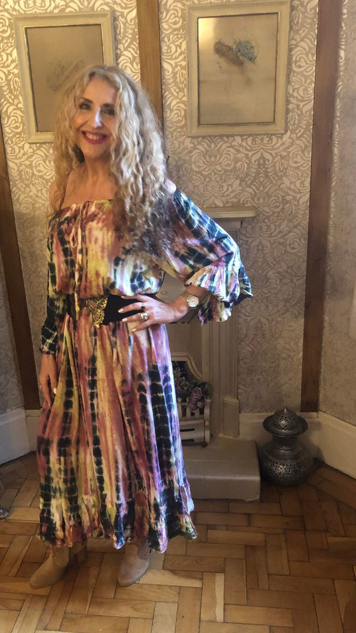 Tia Tie Dye Dress