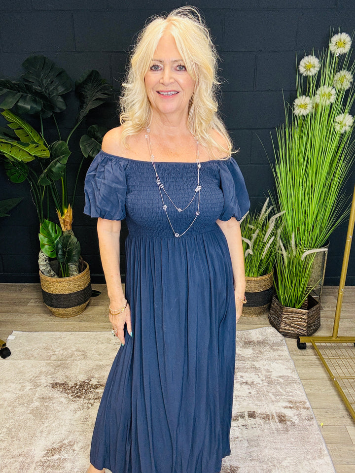 Angie Midaxi  Dress Navy