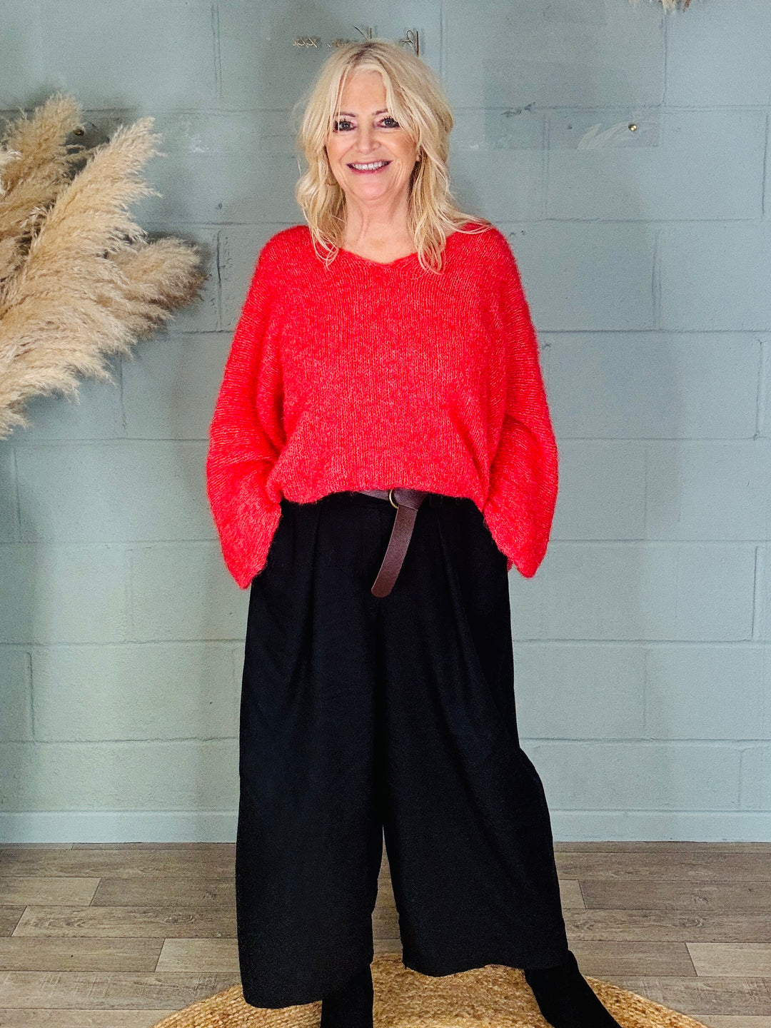 Willow Whisper Jumper Strawberry