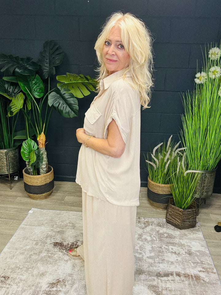 Savanna cotton Co-ord Cream