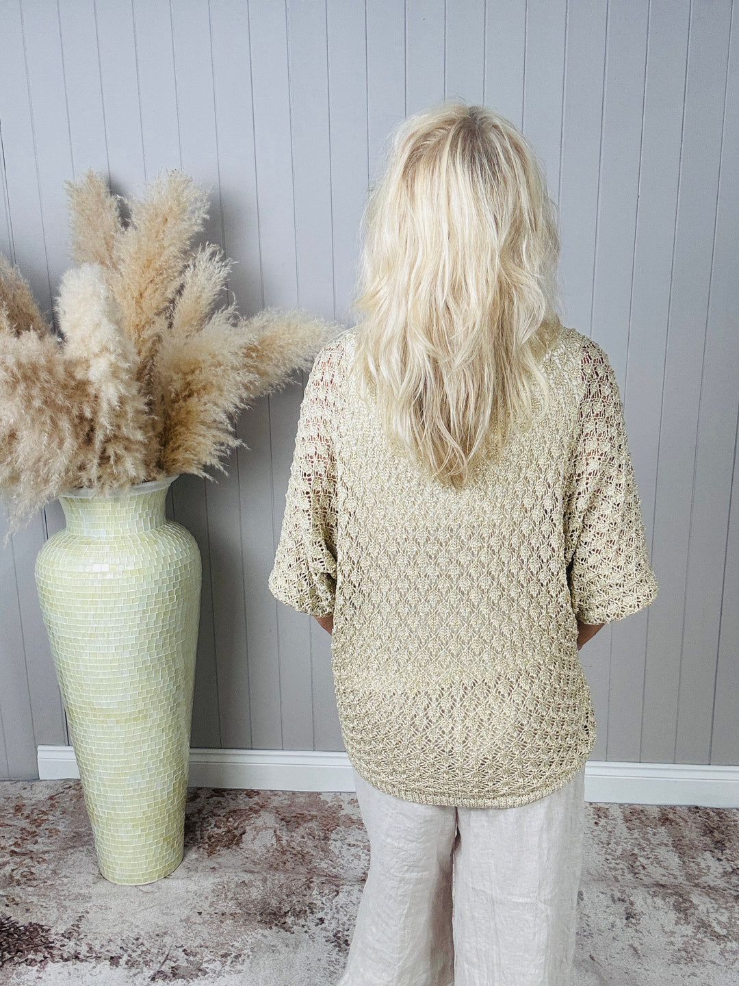 Layner Gold Knit Jumper