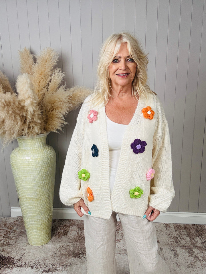 Florence Flower Cardigan
