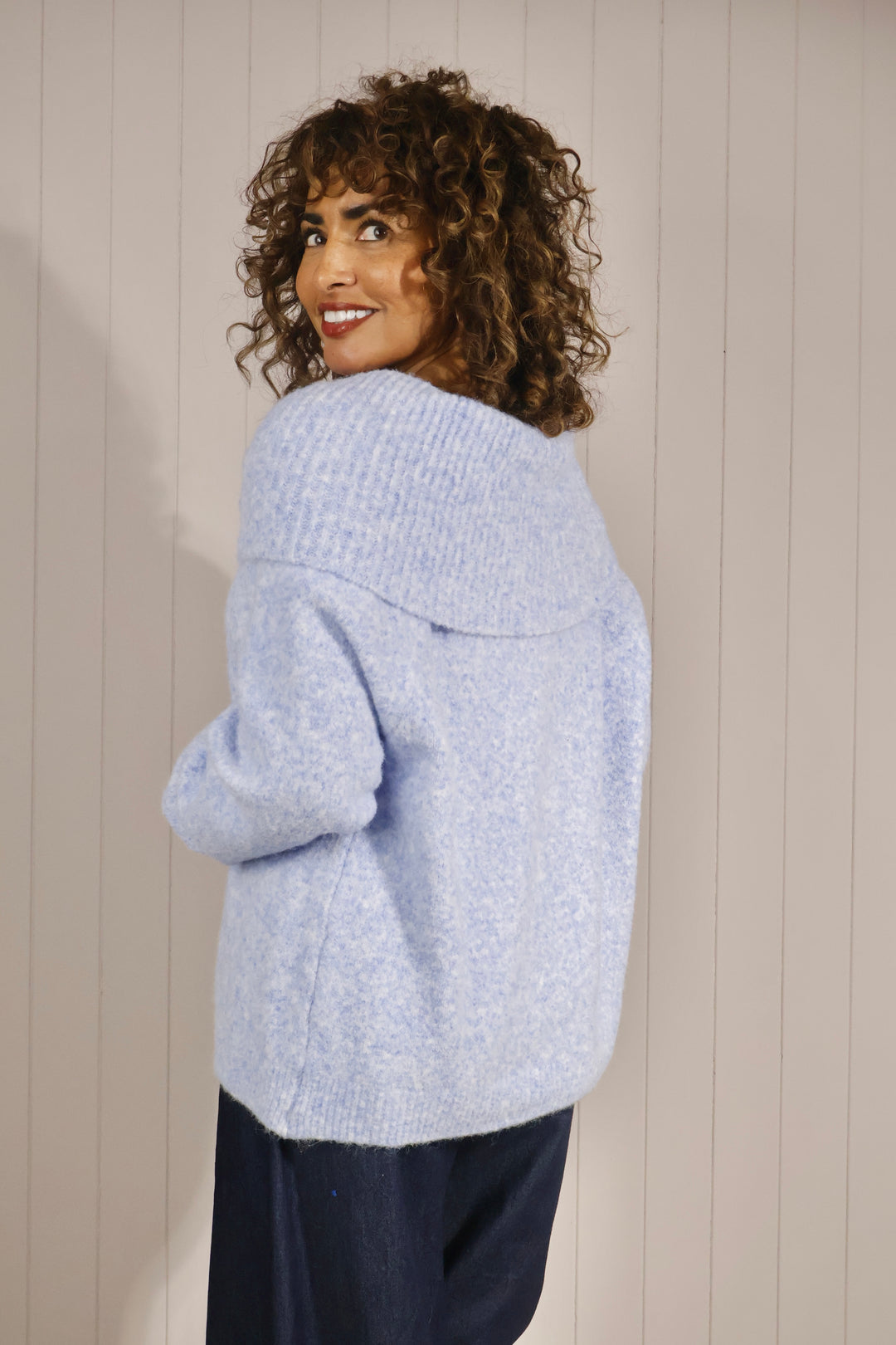 Billie Bardot Jumper Blue