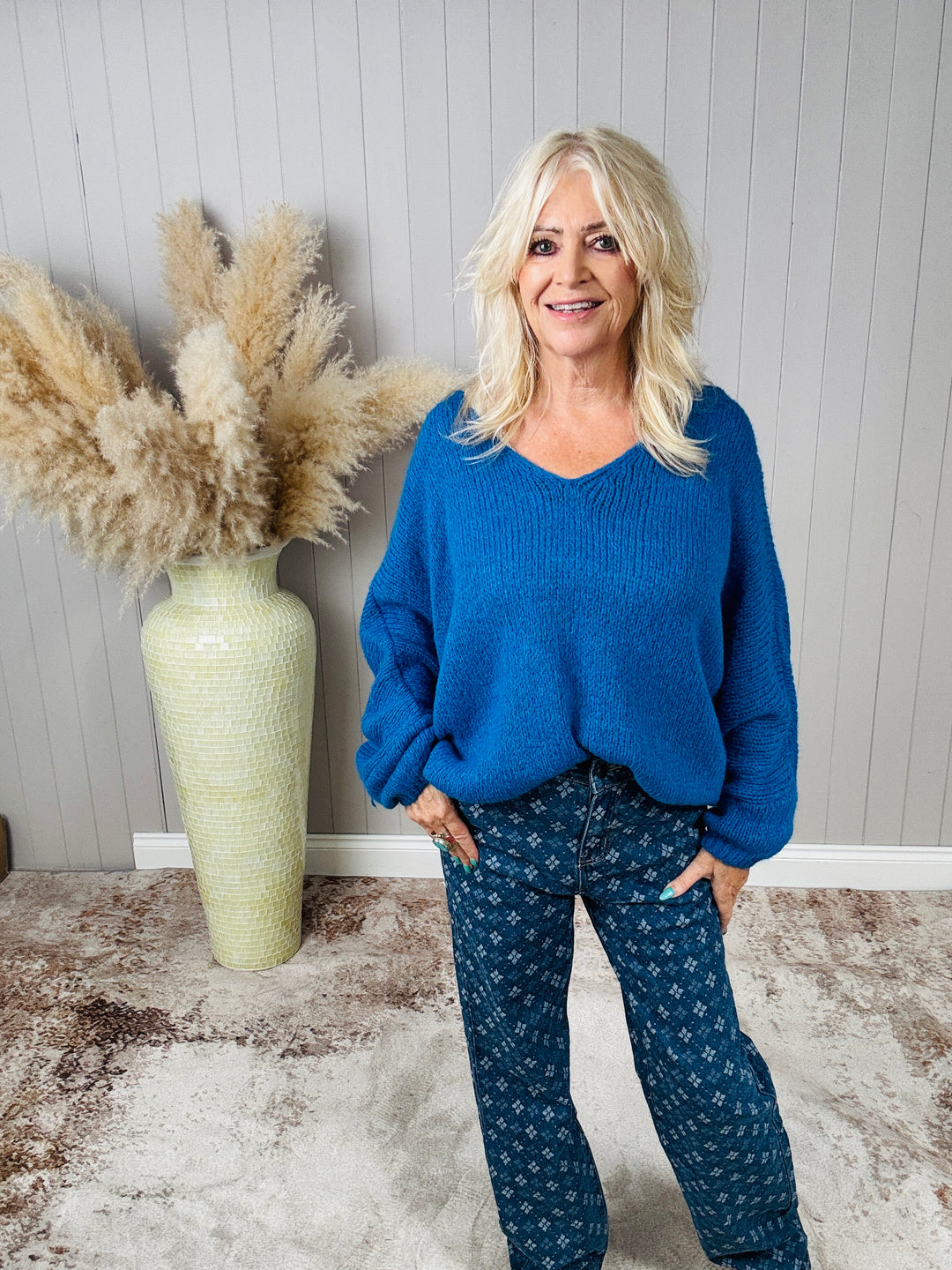 Jemimah Jumper Royal Blue