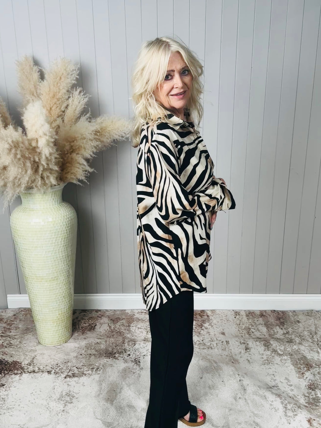Zebra Print Shirt