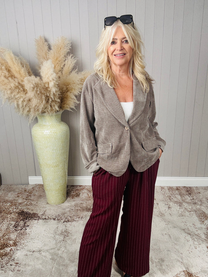 Brielle Blazer Mocha