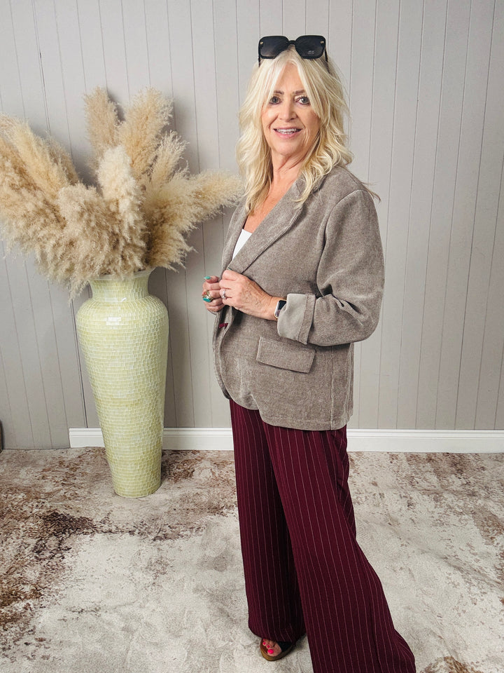 Brielle Blazer Mocha