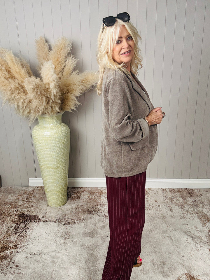 Brielle Blazer Mocha