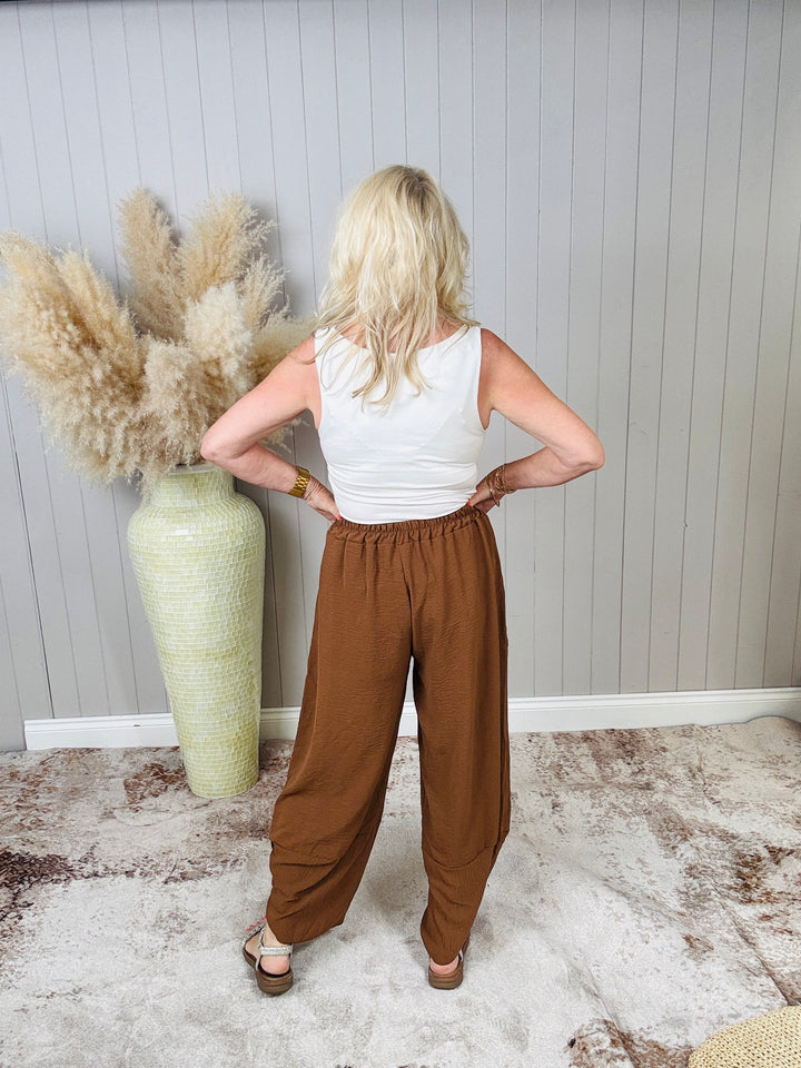 Tahlia Tulip Trousers Camel