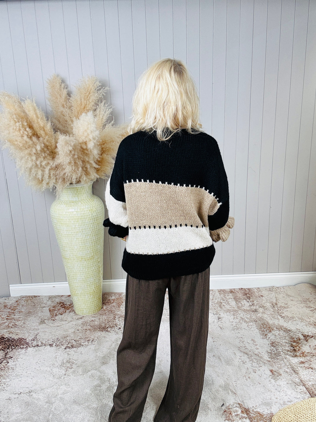 Mable Jumper Black/Mocha