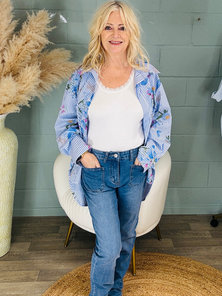 Tami Pocket Jeans Denim