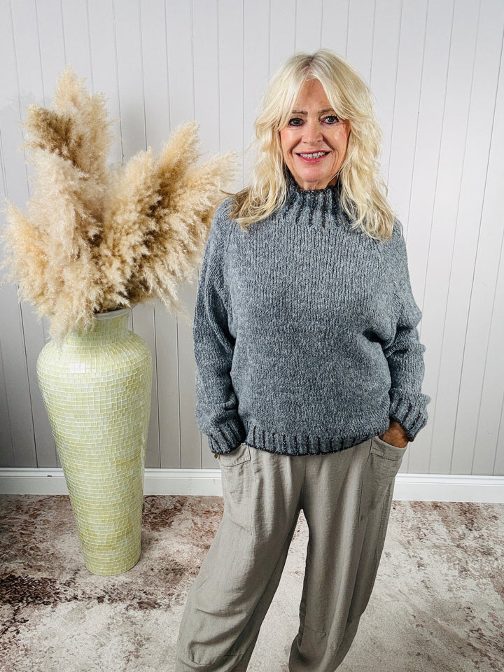 Tahlia Tulip Trousers Grey