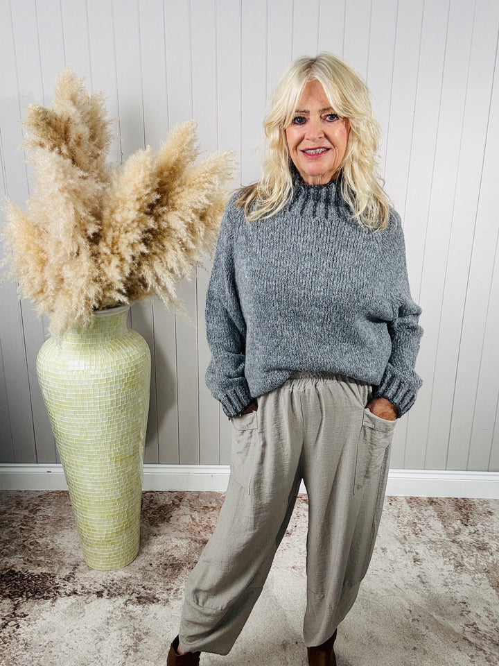 Tahlia Tulip Trousers Grey