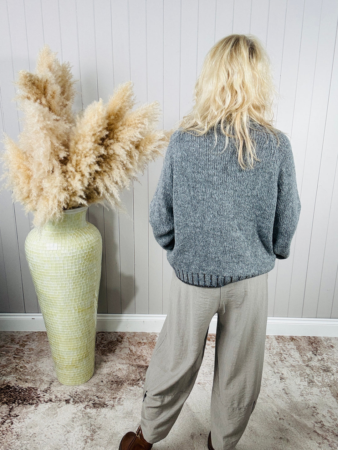 Tahlia Tulip Trousers Grey