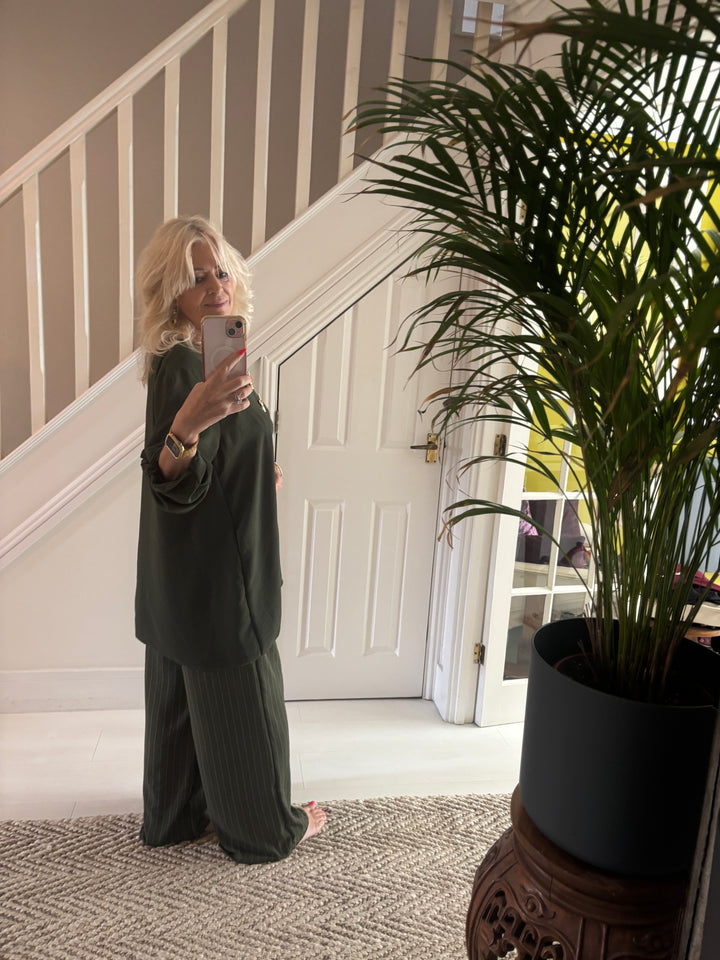 Triple Starfish Top Khaki