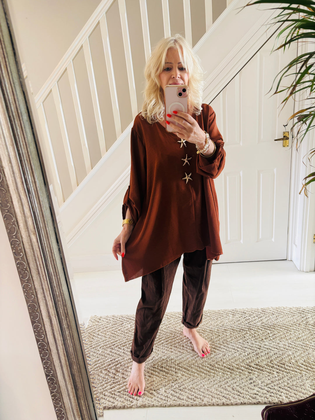 Triple Starfish Top Rust