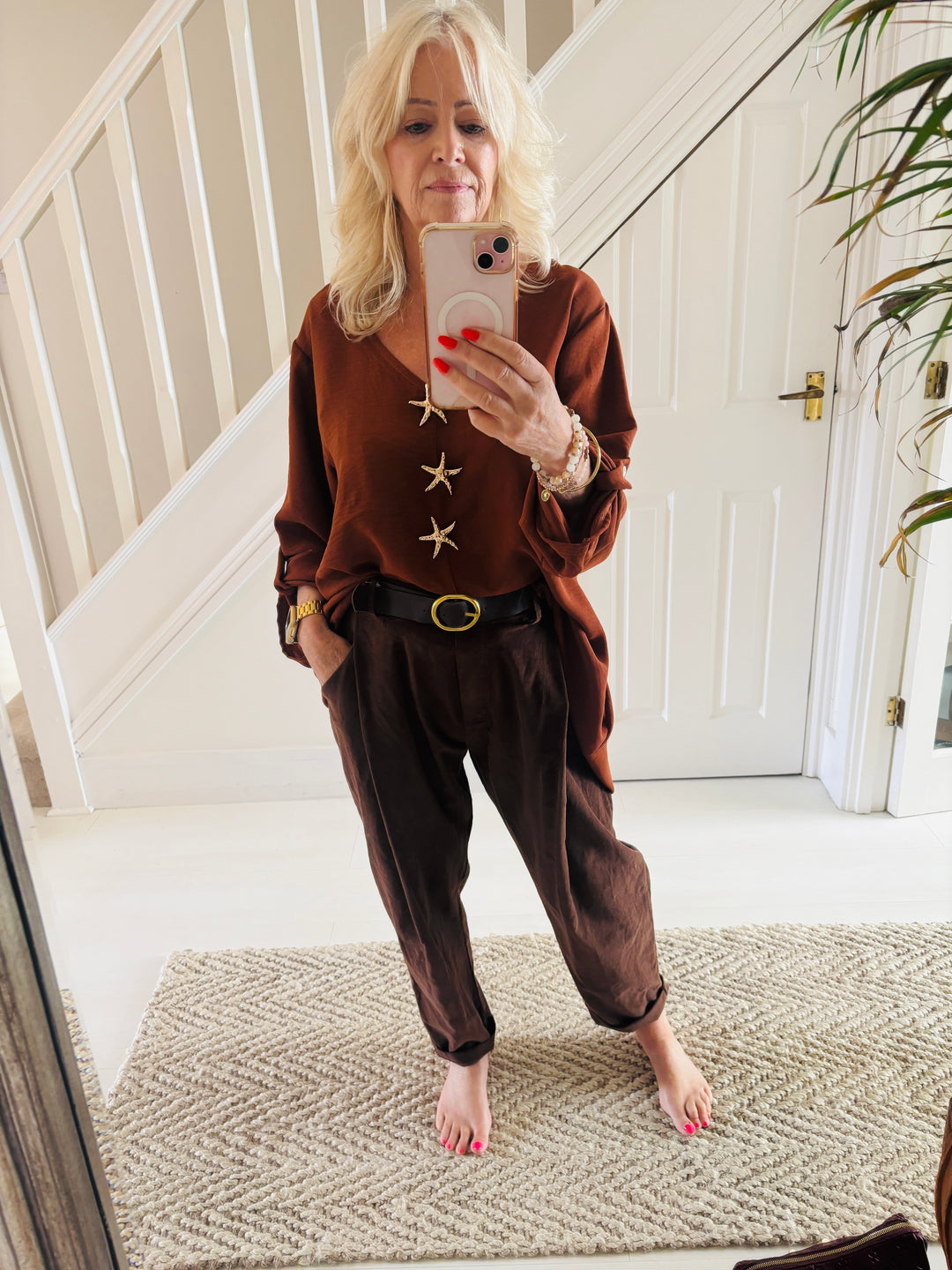 Triple Starfish Top Rust