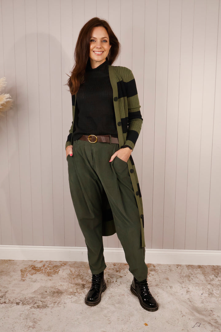 Sabrina Jumper Dress Khaki