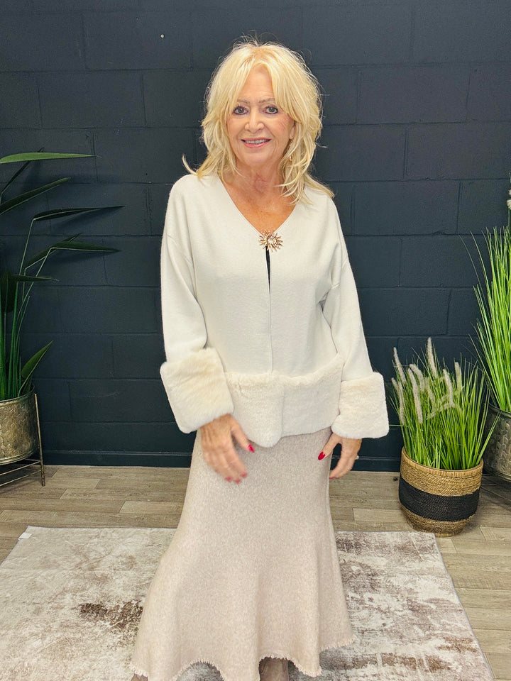 Sunbeam Luxe Cardigan Cream