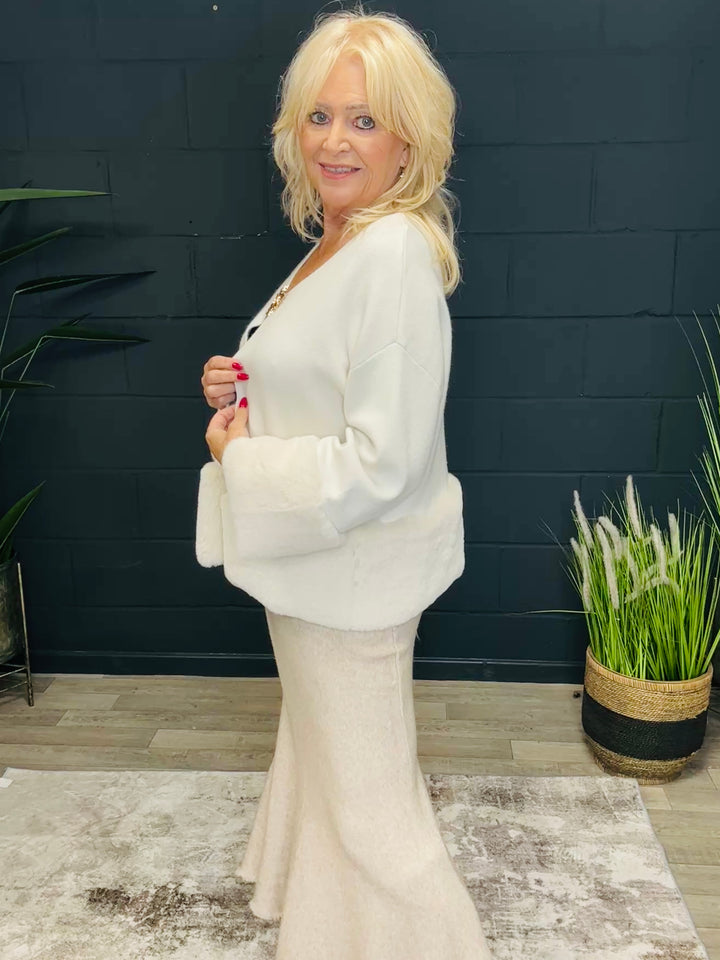 Sunbeam Luxe Cardigan Cream