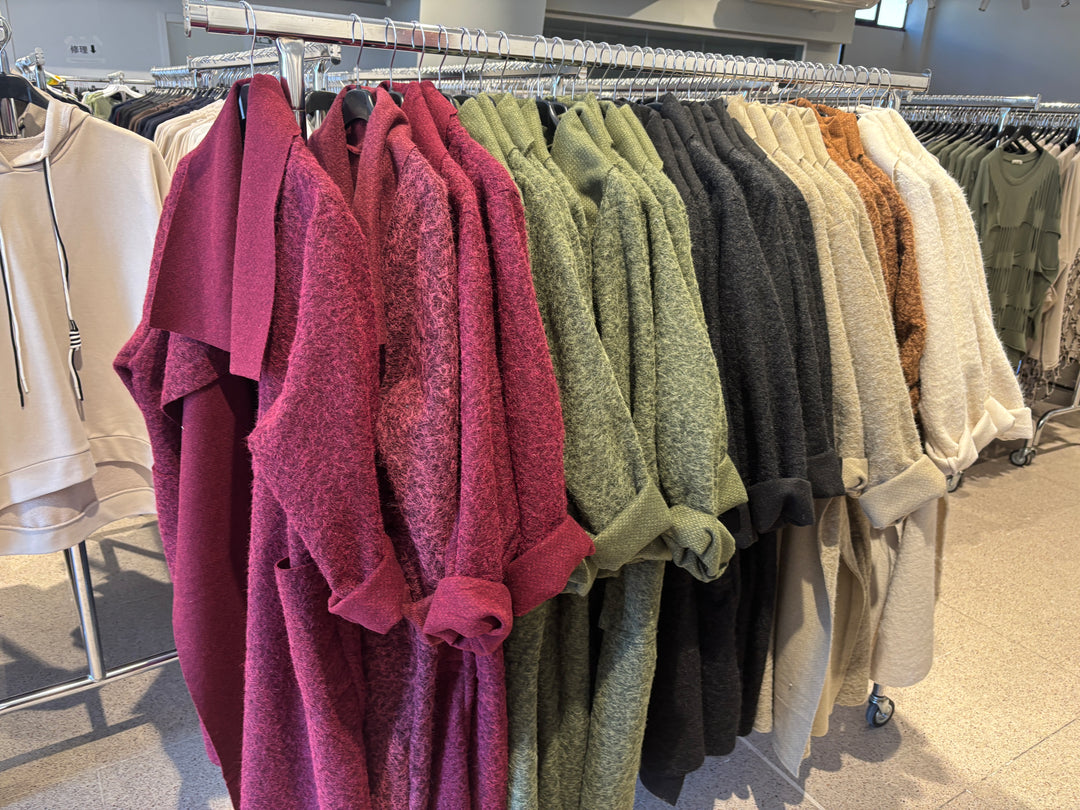 Alessia Blanket Coat Plum