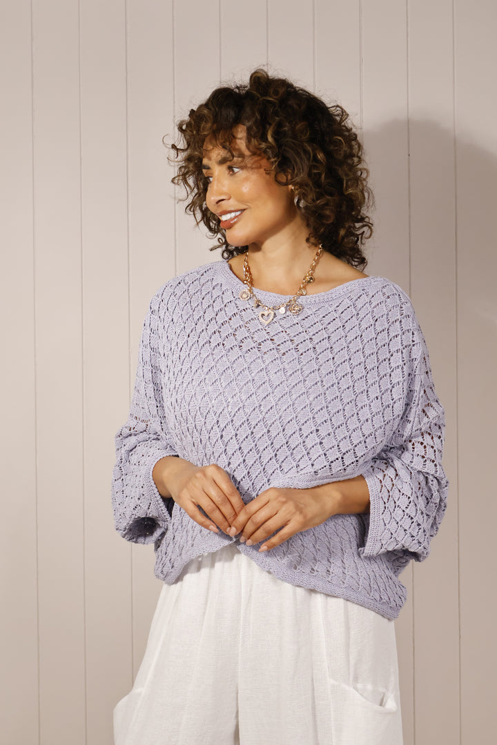 Valina Cross Layering Top Lilac