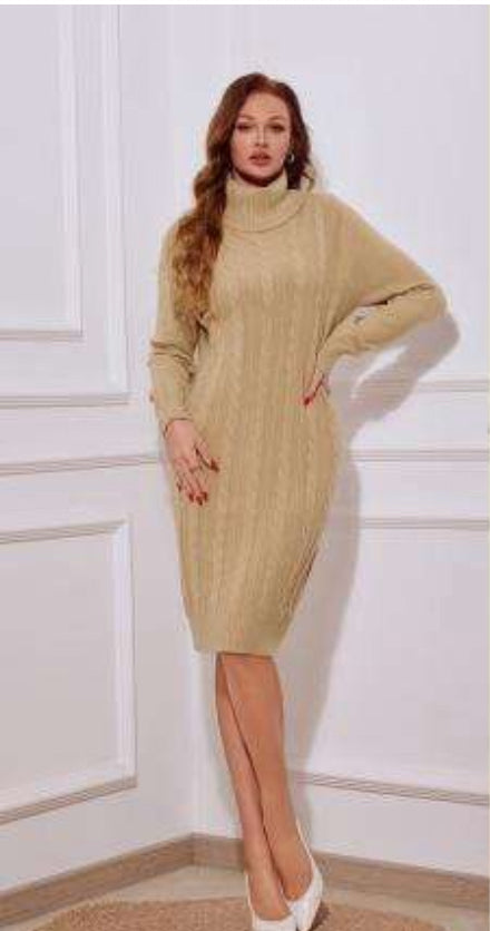 Gianna Cable Knit Jumper Dress PREORDER