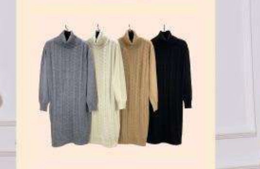 Gianna Cable Knit Jumper Dress PREORDER