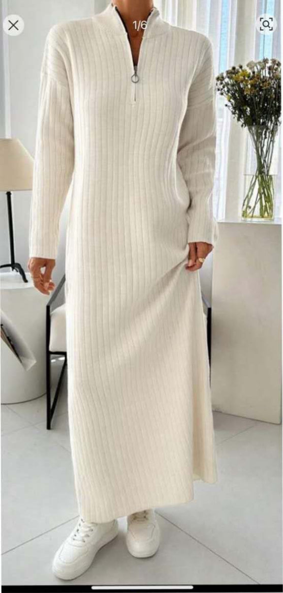 Sienna Rib Knit Maxi Dress