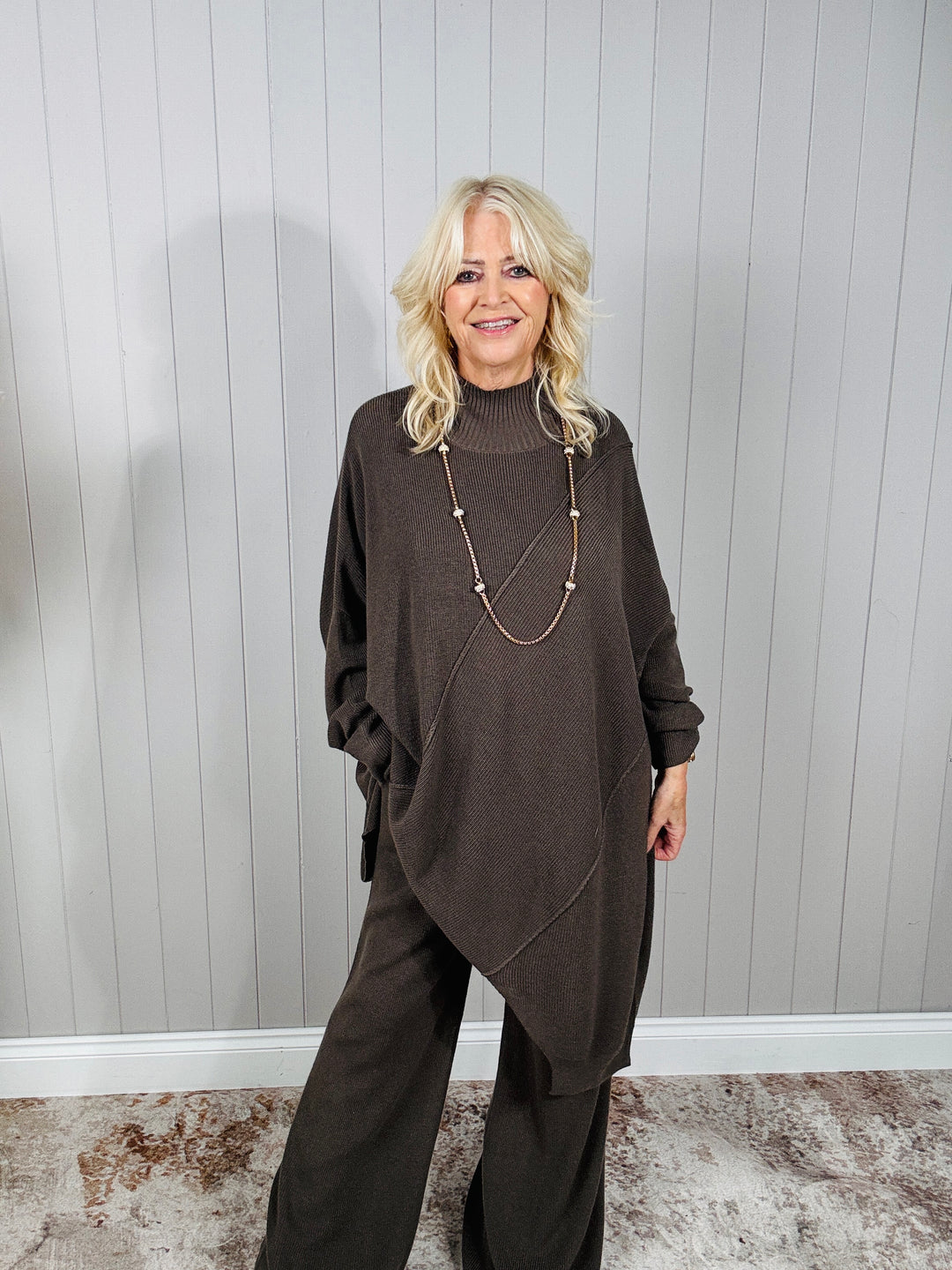 Aspen Co-Ord Set Chocolate