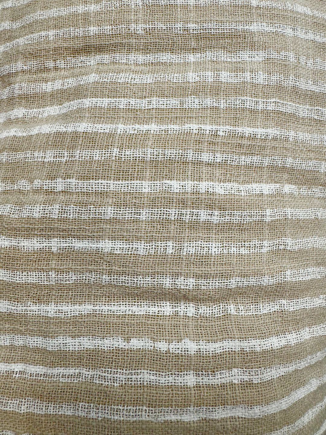 Blaire Stripe Dungarees Beige