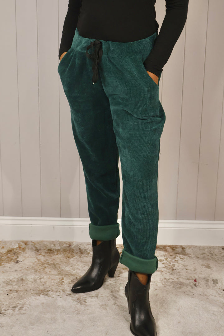 Chenille Magic Pants Jade