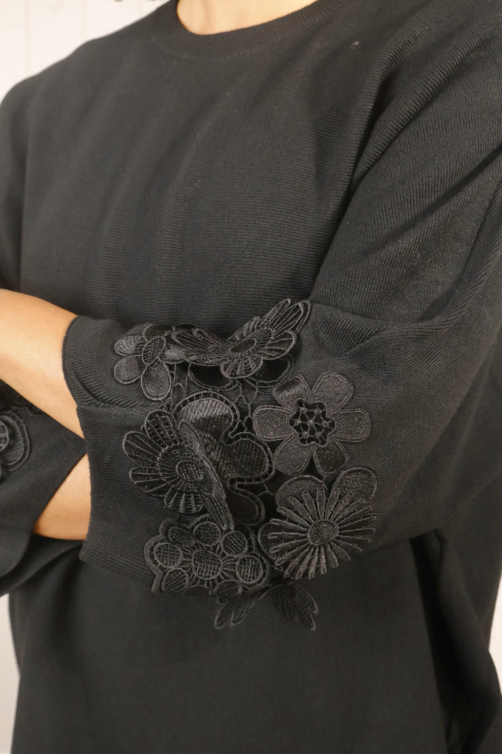 Ferrara Lace Sleeve Top