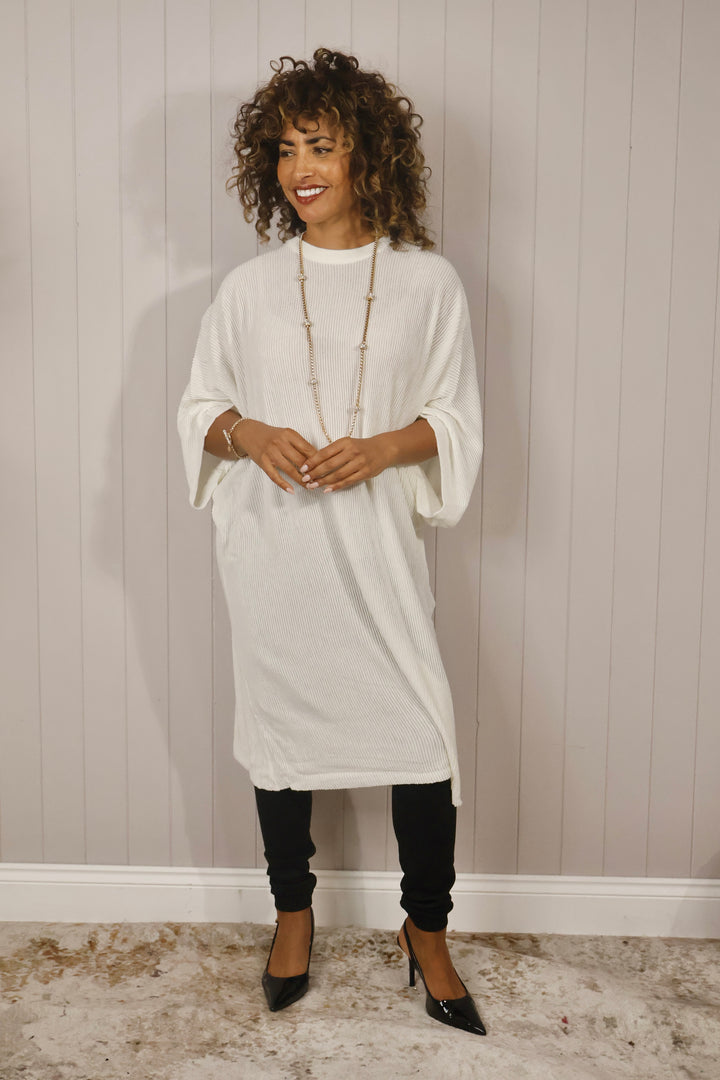 Forli Fine Ribbed Tunic Dress