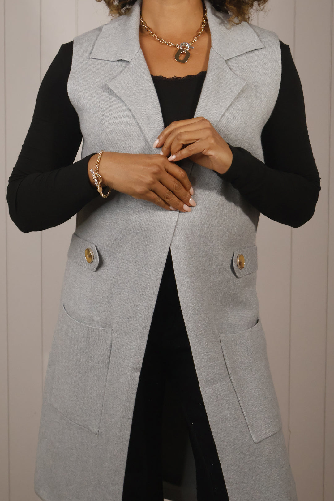 Lucia Longline Waistcoat