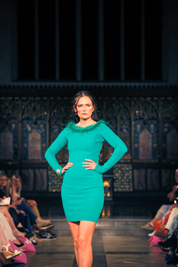 Renata Luxe Dress Green