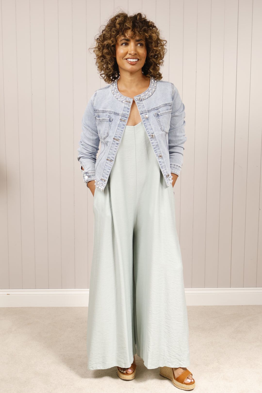 Jewelled Denim Jacket