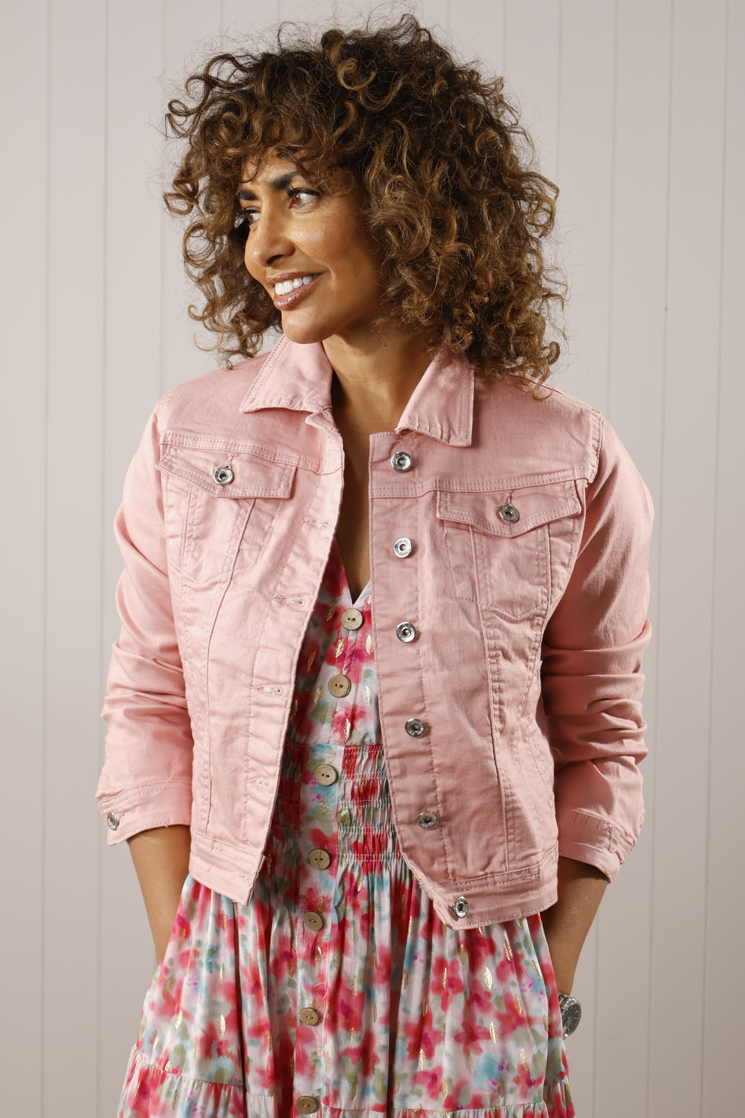 Rose Denim Jacket – Women's Denim Jacket for Style Goose Island UK
